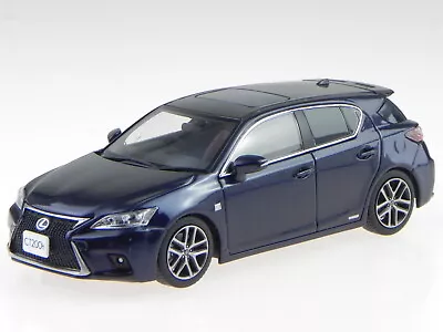 Lexus CT 200h F Sport Deep Blue Mica Bk Diecast Modelcar 3656bl2 Kyosho 1:43 • $63.90