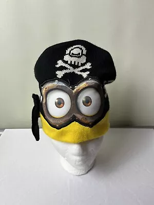 NWOT Despicable Me  Minions Children's Boy Girl Pirate Minion Beanie Hat • $10