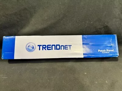 New Open Box - TRENDnet 48 Port CAT6 Patch Panel TC-P48C6 • $29.99