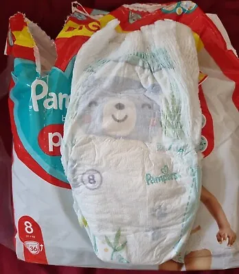 16 Pampers Baby Dry 8 Pants Not Old Adult Vintage Diapers 19+kg XXL Diaper • $30