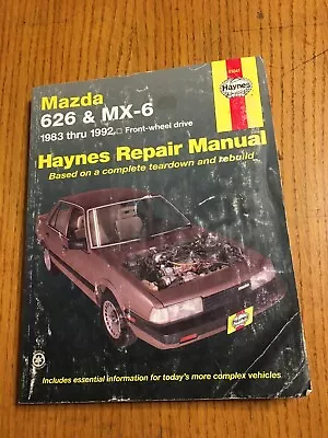 Mazda 626 MX-6 1983-1992 Shop Service Repair Manual Book Wiring Diagrams Engine • $19.99