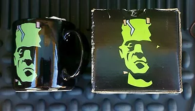 Vintage Universal Studios Monsters FRANKENSTEIN Coffee Mug W/ Box 1990 • $25