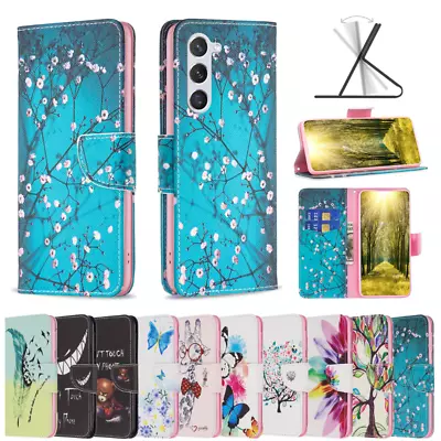 For Samsung S23 S22 S21 S20 Ultra S10 S9 S8 Plus Wallet Case Leather Flip Cover • $13.99