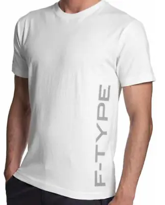 Jaguar Tee Shirt F Type OFFICIAL New With Tags WHITE L Or XXXL 50JTSCFTLW • £19.66