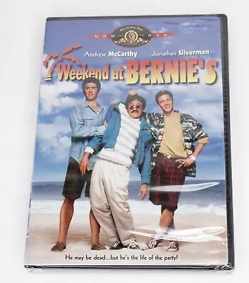 $6.99 • Buy Weekend At Bernies (DVD, 2005) Andrew McCarthy Jonathan Silverman New Sealed