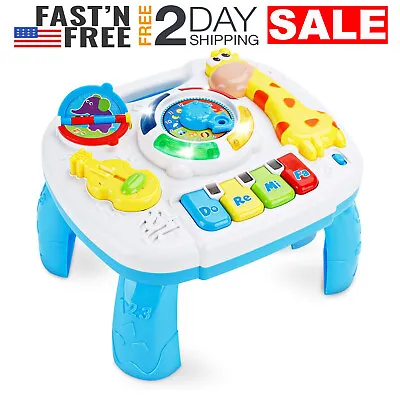 Activity Table Center With Lights And Music Toys For Baby 12 Months 1 Year Old • $29.99