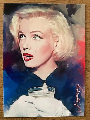 Marilyn Monroe #77 Art Card Limited Numbered Xx/50 Edward Vela Signed 2019 • $7