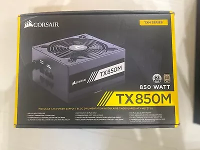 Corsair TX-850 Power Supply Unit -80Plus Gold Perfect Working Condition In  Box • £70