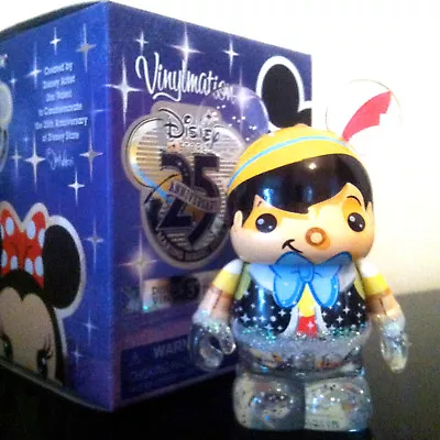 Disney Store Vinylmation 3  25th Anniversary Pinocchio Collectible Toy Figure • $24.99