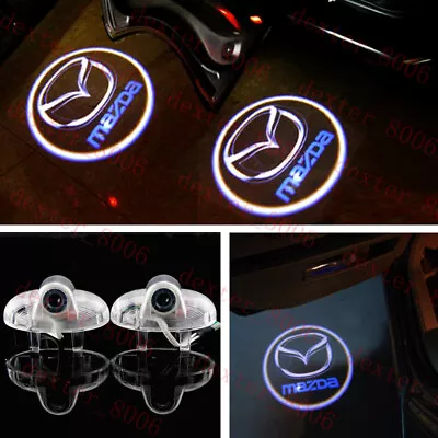 2x LED Laser Car Door Welcome Ghost Courtesy Shadow Light For CX-9 2006-19 • $17.95