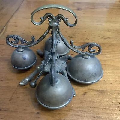 Chime Altar & Bell & Jingle Bells Liturgical & Antique & - Church Religion • $350