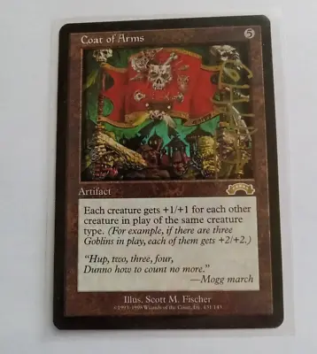 MTG Magic The Gathering Coat Of Arms Autograph Scott Fischer • $30