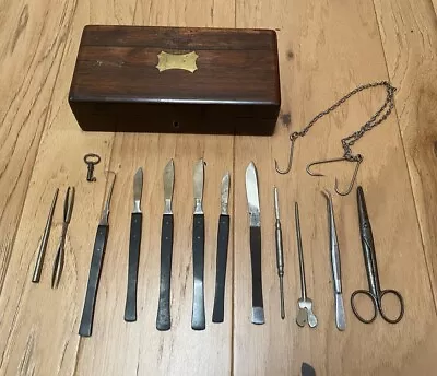 Antique 1800’s Charles Truax & Co Physicians Supplies Surgical Instrument Set • $100