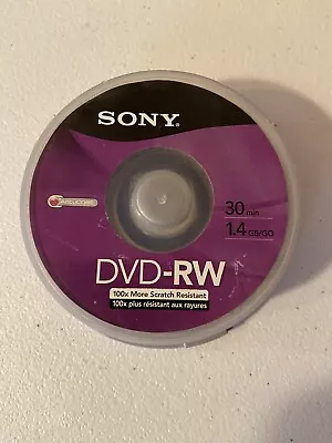 9 Sony Handycam Blank DVD-RW Camcorder 30 Minute 1.4 GB Disc. New Open Package • $49.99