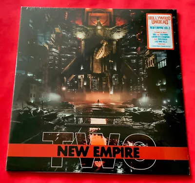 Hollywood Undead New EmpireVol.2  Clear Orange & Turquoise Splatter Vinyl Mint • £40