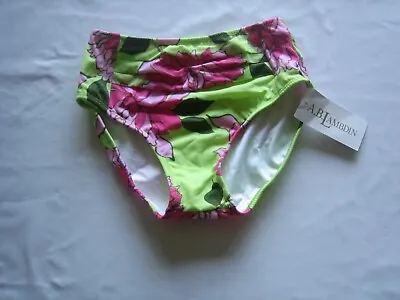 $16.99 • Buy Tara Grinna High Waist Swimsuit Bikini Bottom Size 6 NWT