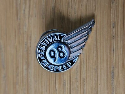 £15 • Buy GOODWOOD FESTIVAL OF SPEED 1998 Enamel Pin Badge