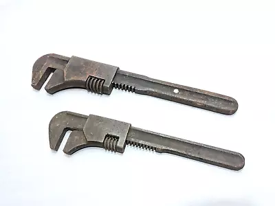 Lot Of 2 Vtg Monkey Wrenches 1 Billings Spencer 15  & 1 Unmarked 12  • $20