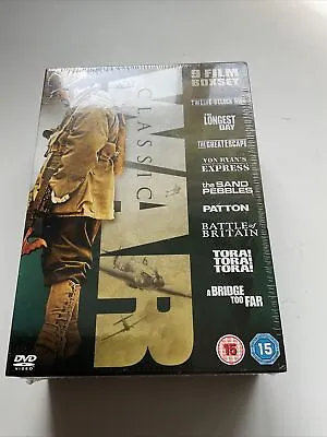 £10 • Buy Classic War Film Collection DVD X 9 Box Set Still Sealed