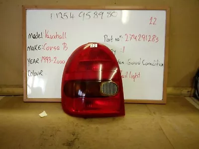 1993-2000 Vauxhall Corsa B Mk1 Passenger Side Rear Lamp • £18