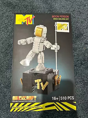 Brickcraft - MTV Moon Person - Brick Building Set - 510 PCS Retro Nostalgic  NEW • $28