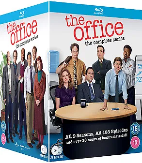 The Office An American Workplace Complete Series 1-9 Box Set 34 Disc Blu-ray New • $289.98
