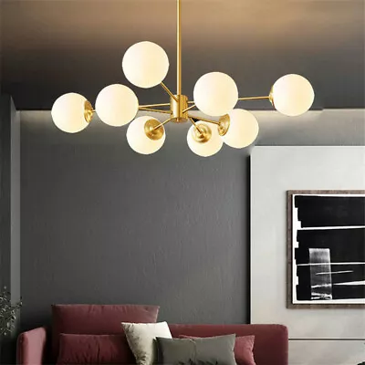Sputnik Chandelier Multi Lighting Ceiling Light Glass Shade Pendant Lamp Fixture • $189