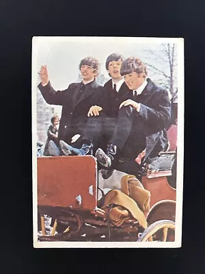 The Beatles Diary Bubble Gum Color Card Topps 1964 #56A TCG • $3