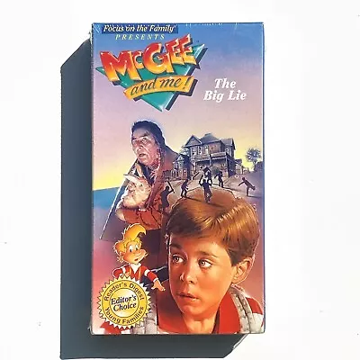 McGee And Me - V. 1 The Big Lie (VHS 1990) - Brand New In Plastic - NOS • $9.99
