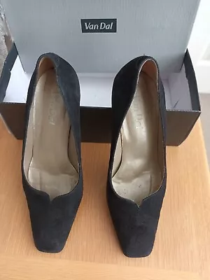 Van Dal Black Court Shoes Size  4 • £10