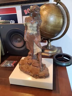 Mark Hopkins Bronze Sculpture Statue  Morning Walk  Mixed Media #10 Short Sale! • $160