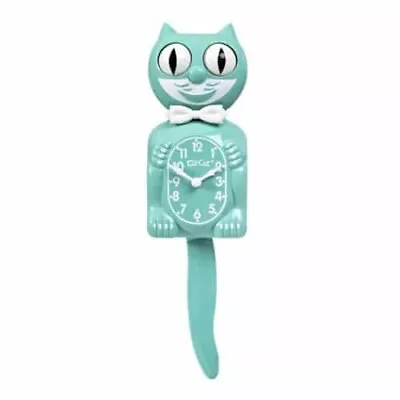 Ocean Waves KIT CAT CLOCK 15.5  Original Full SizedEyes Move Tail Swings Animate • $69.99