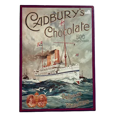 Cadburys Chocolate Heritage Jigsaw Puzzle 500 Pieces - Ship Boat Spears Games • $28.50