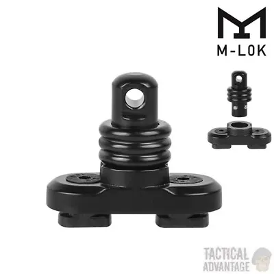 M-LOK Quick Detach QD Sling Swivel Stud Mount Adapter For MLOK Rail Handguard UK • £9.95