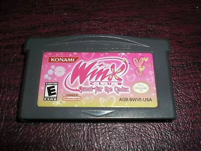 AUTHENTIC Winx Club: Quest For The Codex For Nintendo Game Boy Advance GBA DS • $59.99