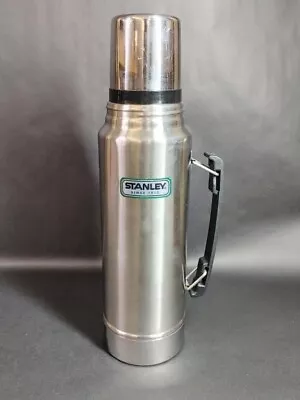 Stanley Vintage 1 Liter Vacuum Bottle Rare Stainless Steel Aladdin Thermos  • $20