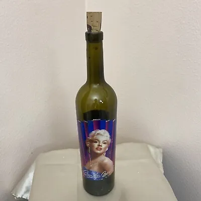 Marilyn Monroe EMPTY Wine Bottle 20th Vintage 2004 Merlot • $25