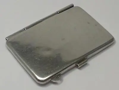 Antique Sterling Silver Double Stamp Case – Hallmarked 1913 • $93.08