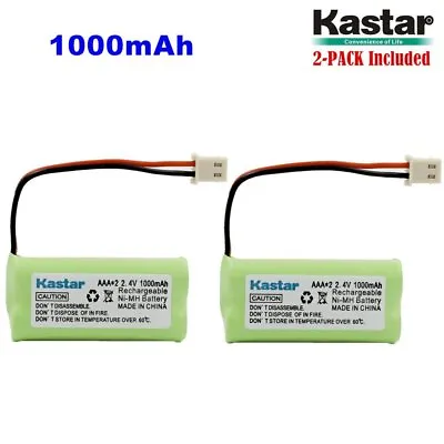 2 X 2.4V 1000mAh 5264 NiMH Battery For VTech BT166342 BT266342 BT183342 BT283342 • $5.99