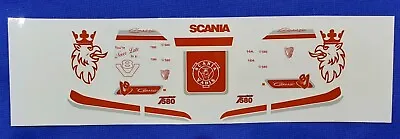 1:50 Scale Scania T Cab Clear Waterslide Decals Code 3 Brand New. Tekno Wsi • £7.95