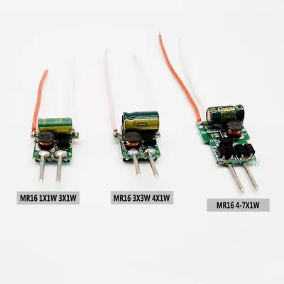 10pcs DC-DC MR16 1x1w 3x1w 3x3w4-7x1w LED Driver Power Supply For 1W Light Bulb • $4.10