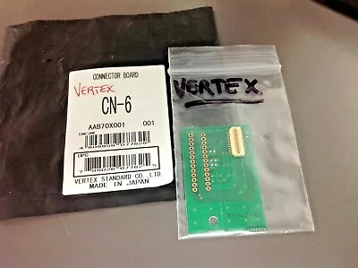 Vertex Standard CN-6 Connector Board New In Package • $15