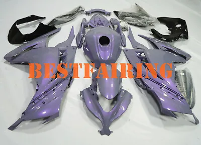 Chameleon Pearl Purple Gray Fairing Kit For Kawasaki Ninja 300 2013-2017 +Tank • $539