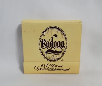 $12.99 • Buy Vintage Bodega Restaurant Matchbook Centerline Redford Michigan Advertising Full