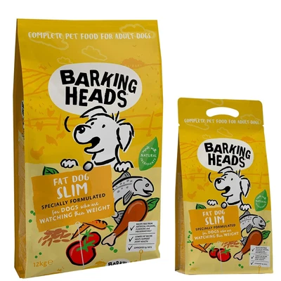 £20.48 • Buy Barking Heads Dry Adult Dog Food Fat Dog Slim Low Fat Recipe Low-Calorie Meal