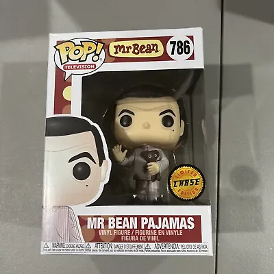 Funko Pop Mr. Bean In Pajamas With Teddy Bear CHASE #786.  22 • $22