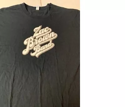Zac Brown Band Black XL T Shirt Country Southern Rock Nashville  • $6