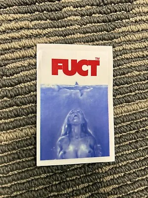 Fuct Jaws Lady Vintage Streetwear Skateboard Decal Sticker  RATM NOS RARE • $29.95