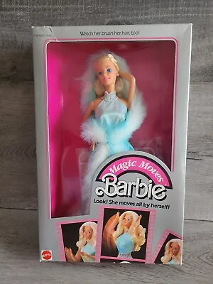 1985 Vintage Magic Moves Barbie Superstar Doll Mattel 2126 - New In Box • $195
