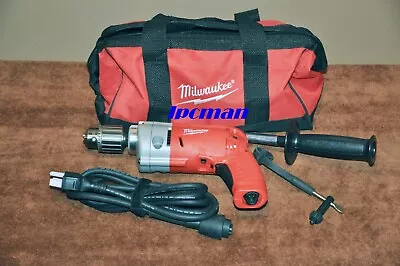 MILWAUKEE 0234-6   1/2  Magnum Drill + MILWAUKEE (Small) Contractor's Bag *NEW* • $139.95